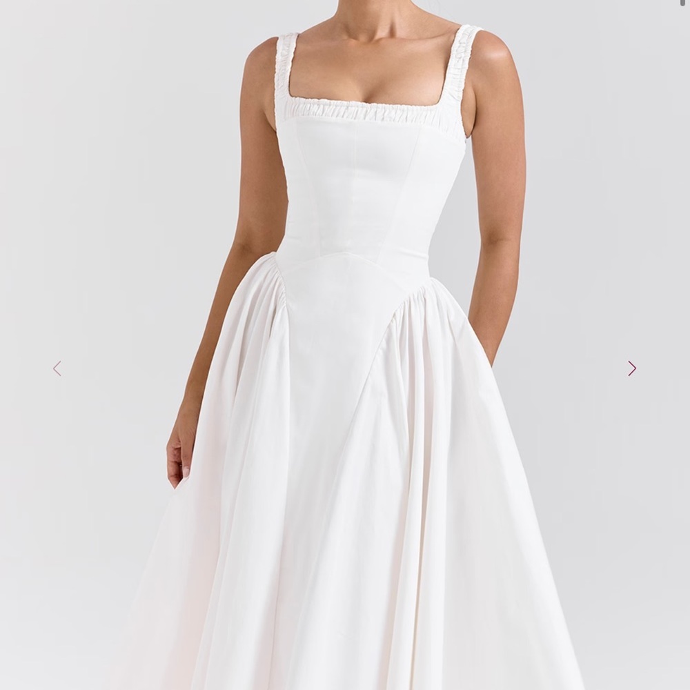 House of CB White Bridal Gown
